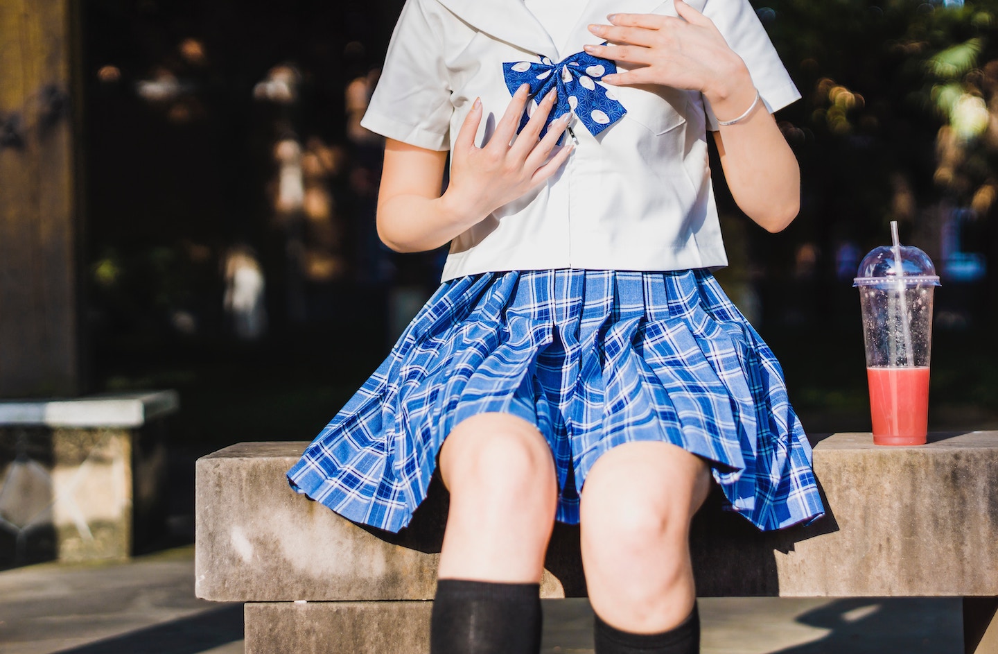 Japanese Schoolgirl Tits